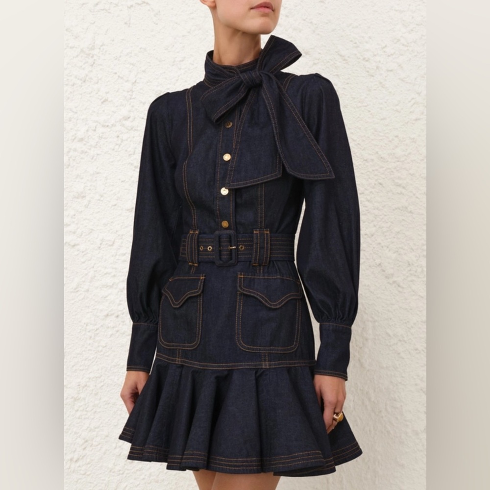 Zimmermann Denim Flip Dress